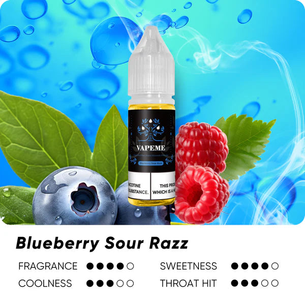 E-Liquid Standard Flavor Blueberry Sour Razz