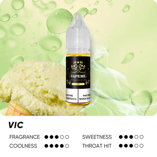 E-Liquid Standard Flavor Vanilla Ice Cream (VIC)